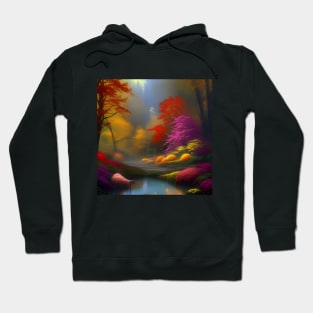 Maple Leaf Summer to Autumn Hoodie